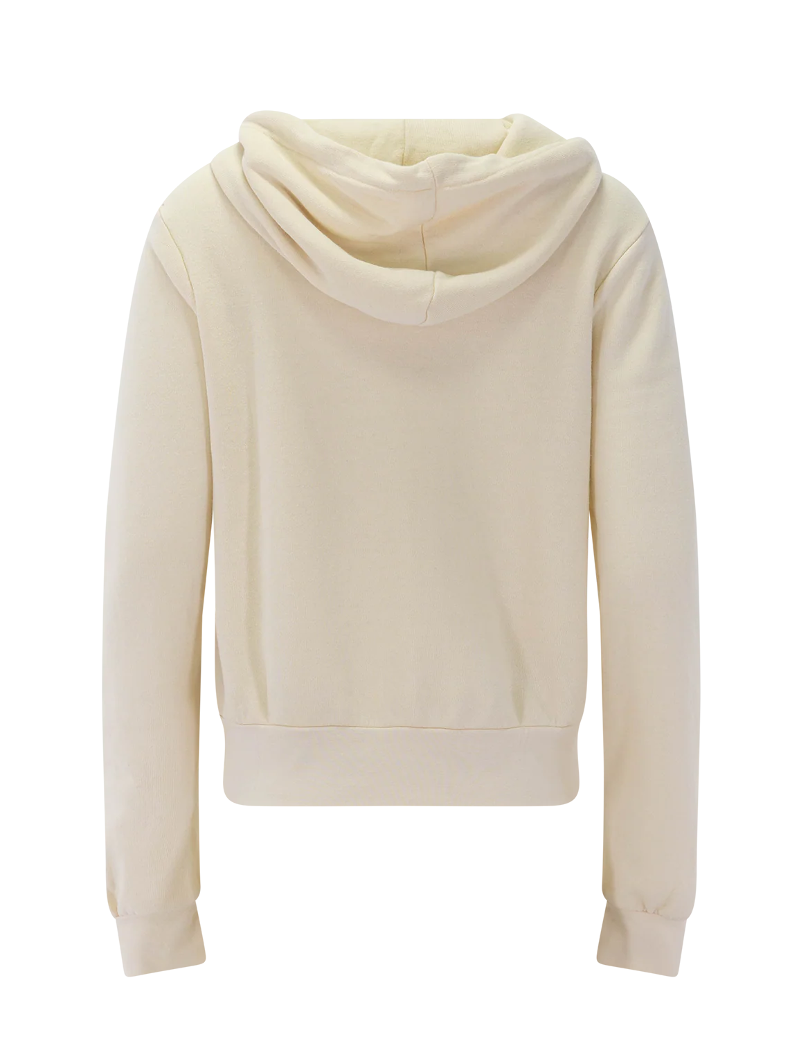 5 stripe zip hoodie in vintage white - Image 3