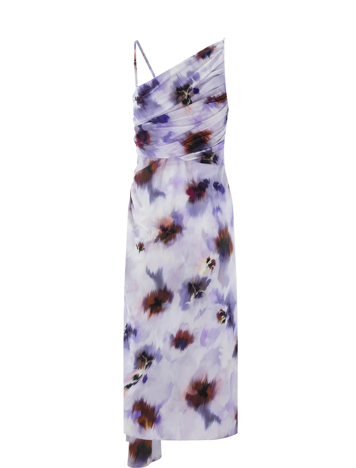 juno dress in lilac multi print - Image 3