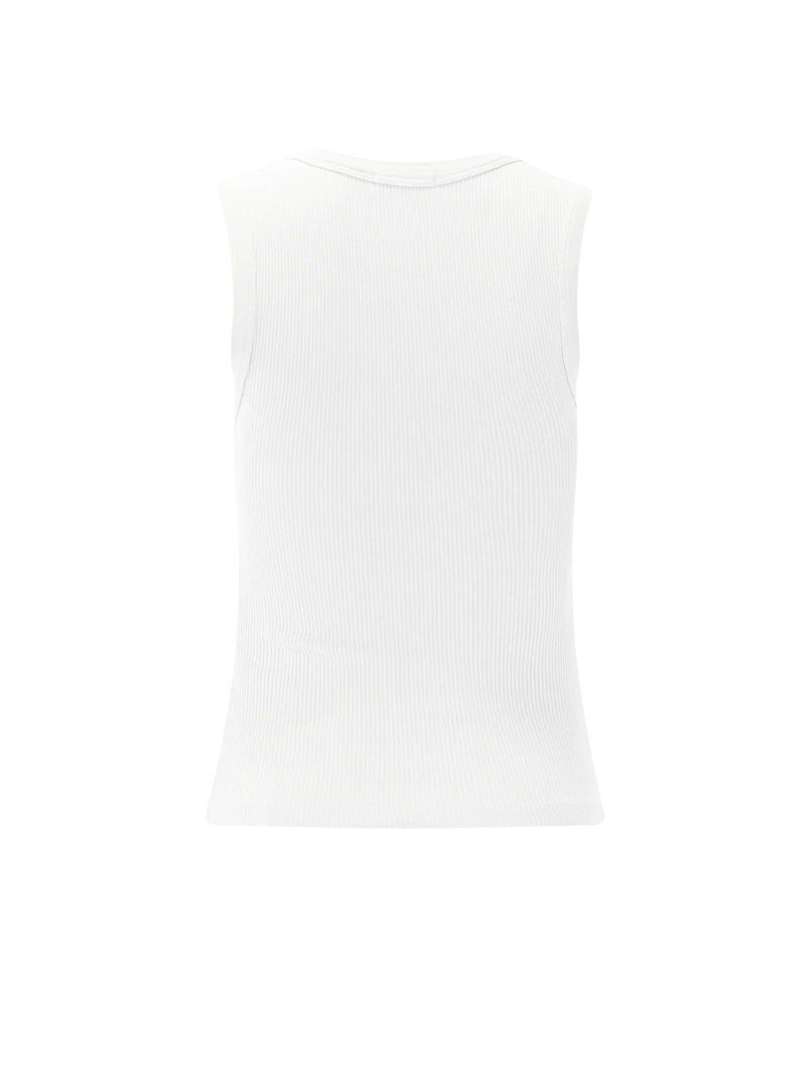 poppy tank in white - Image 3
