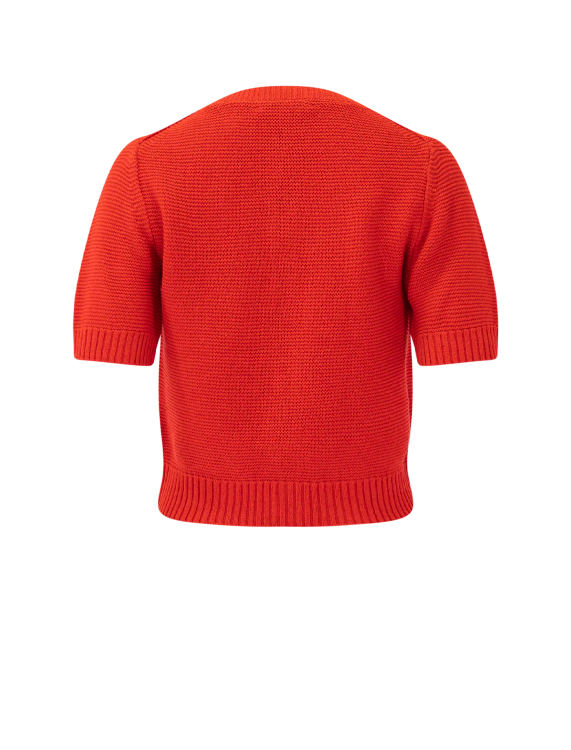 elle cardigan in tomato - Image 3