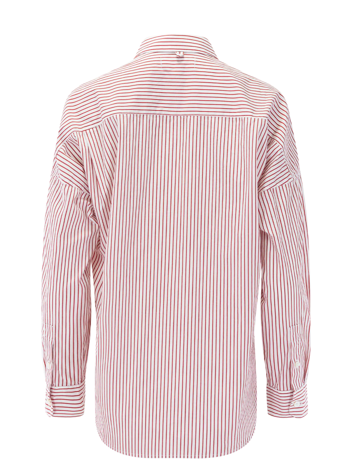 jo shirt in red and white stripe - Image 3