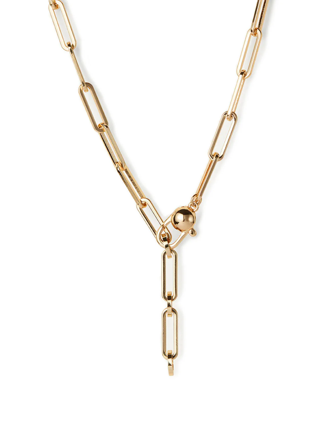 andi slim chain in gold - Image 3