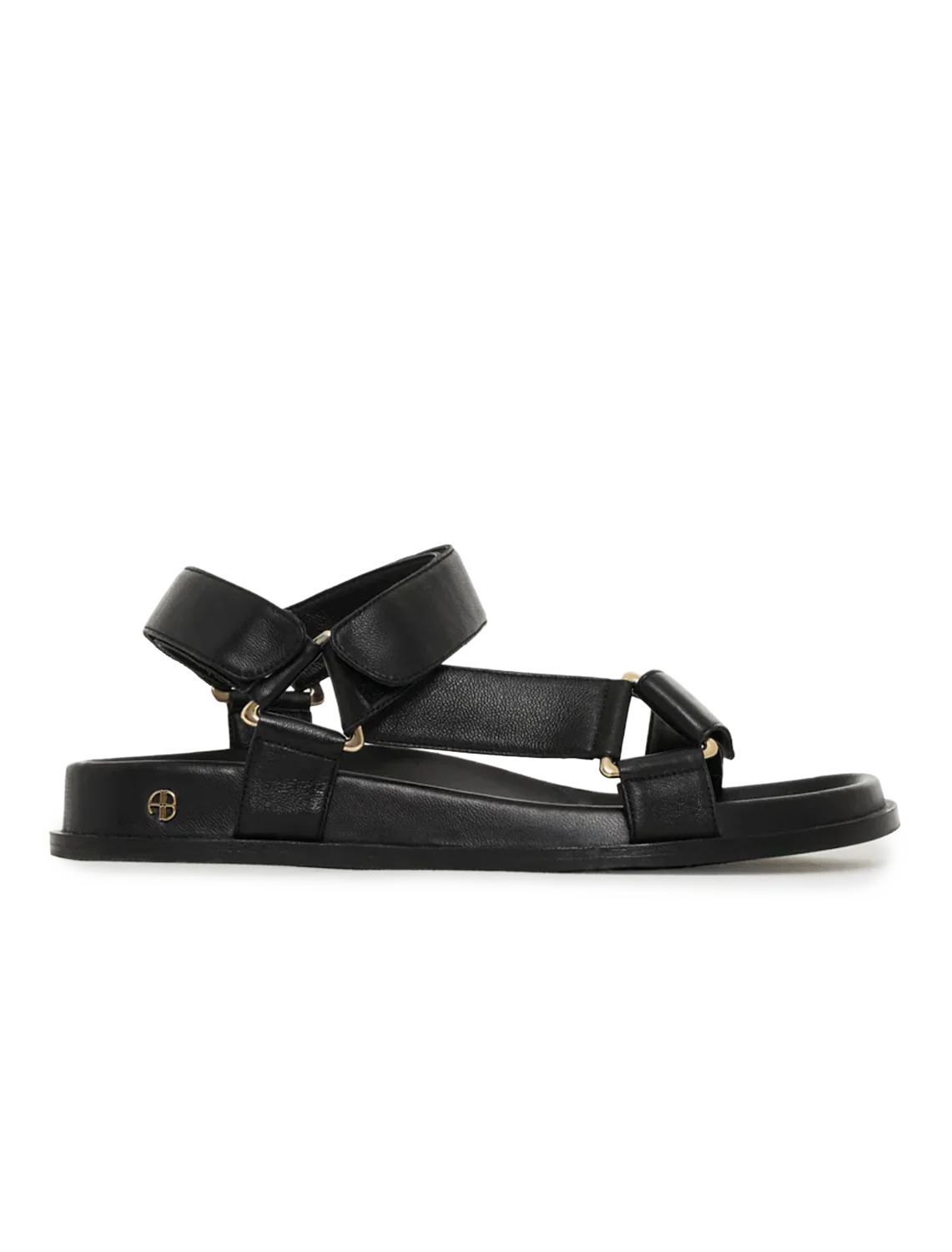 jess sandals in black - Image 3