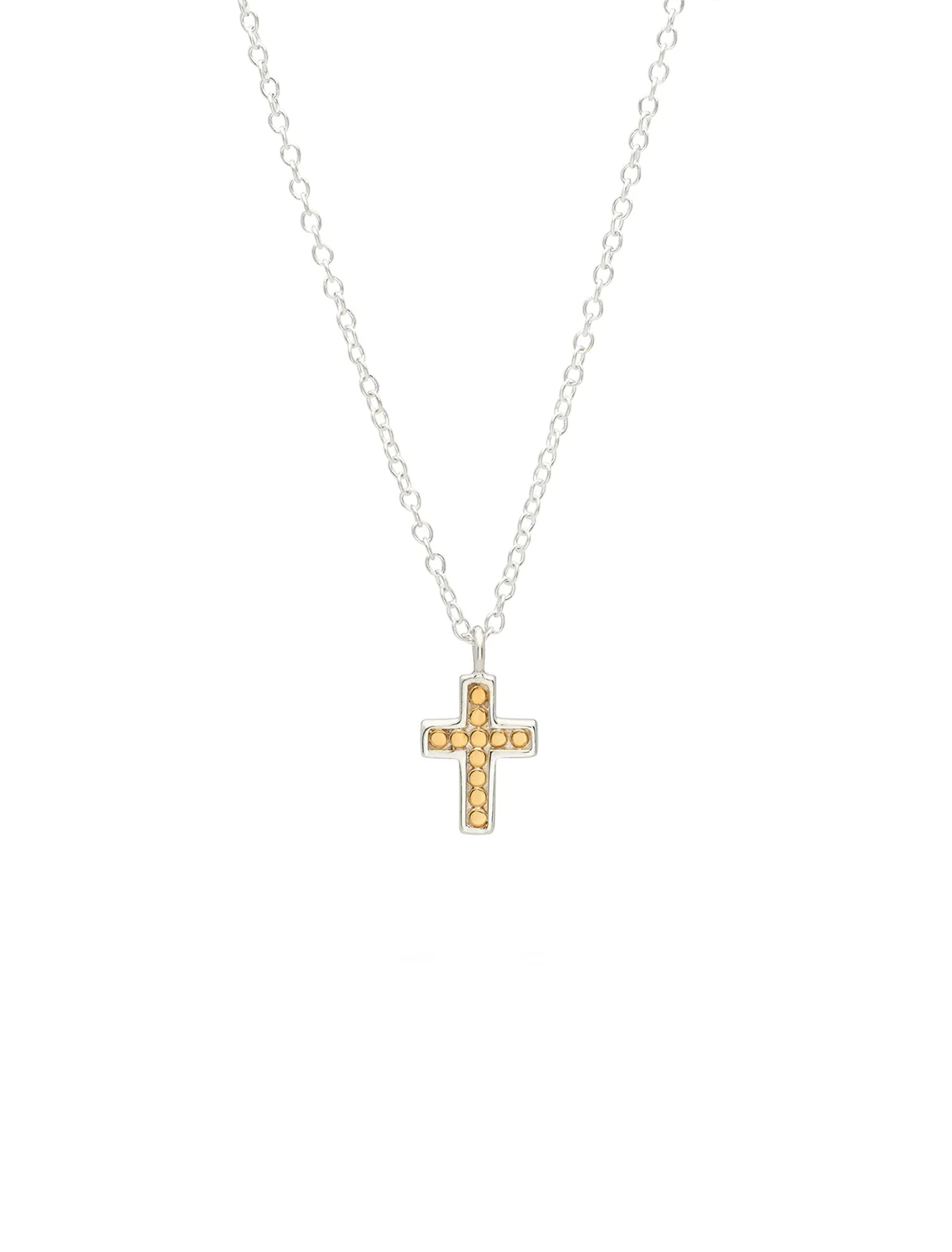 reversible cross pendant necklace