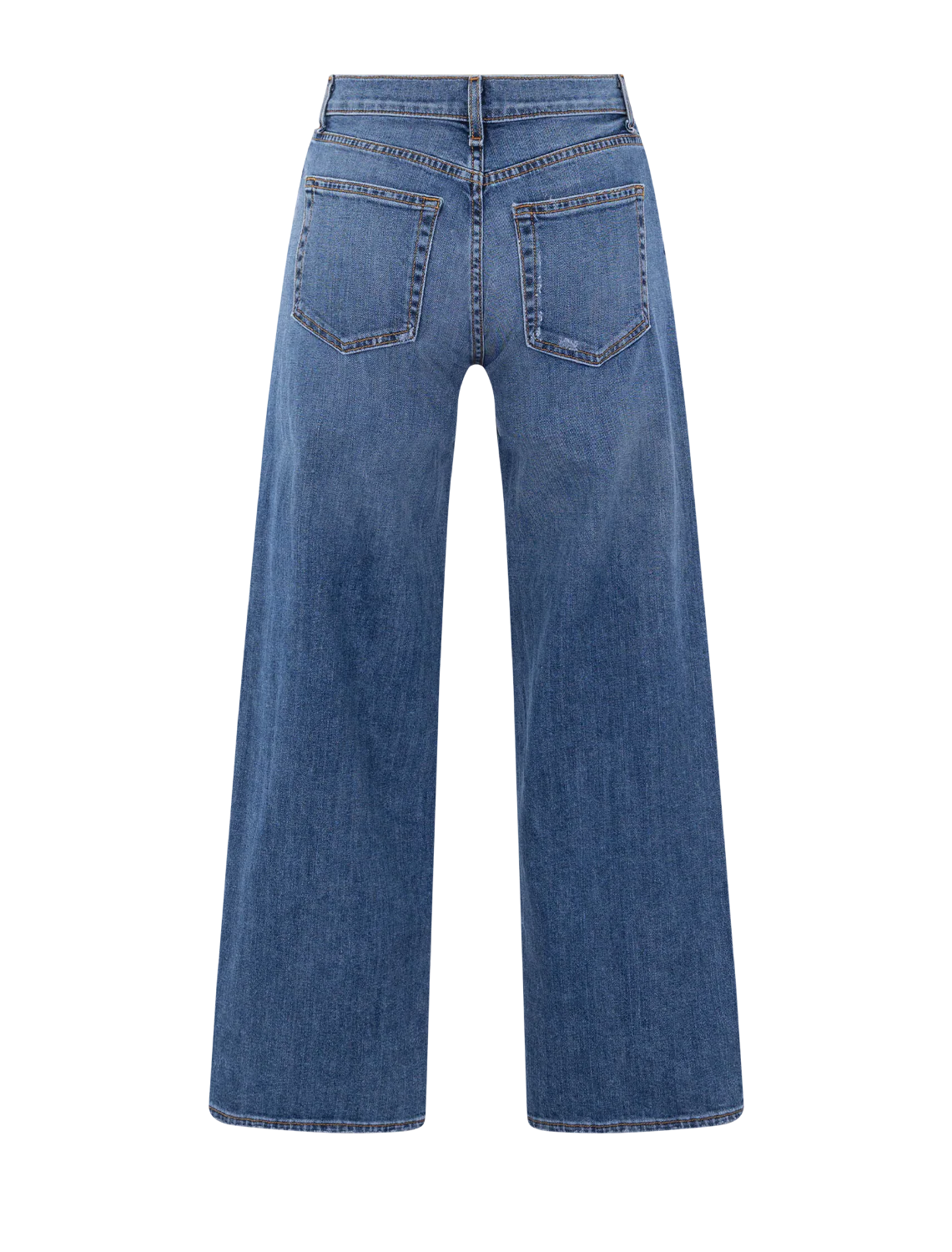 midrise crop wide leg in clean venice - Image 3
