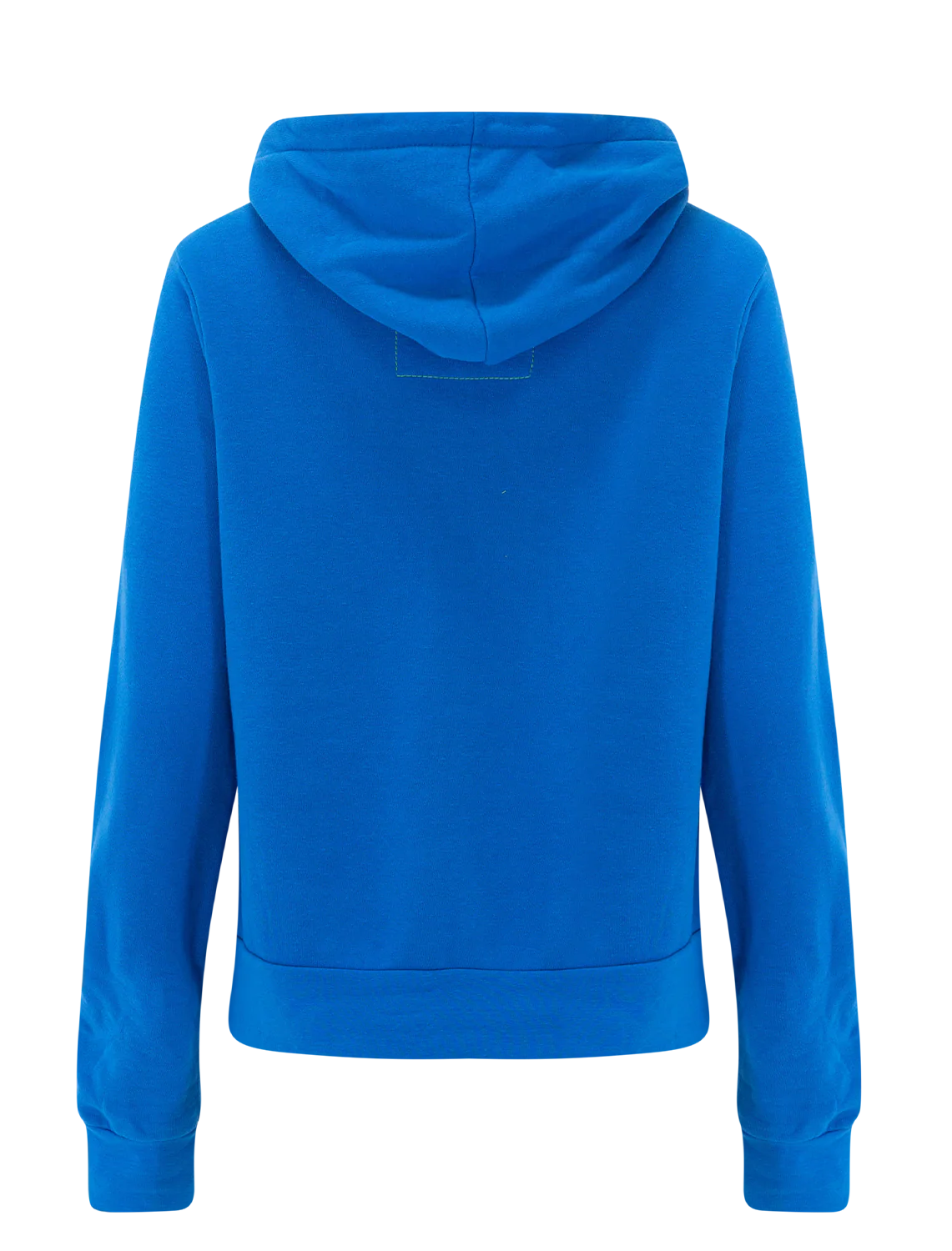 mountain stitch chevron 4 zip hoodie in adventure blue - Image 3