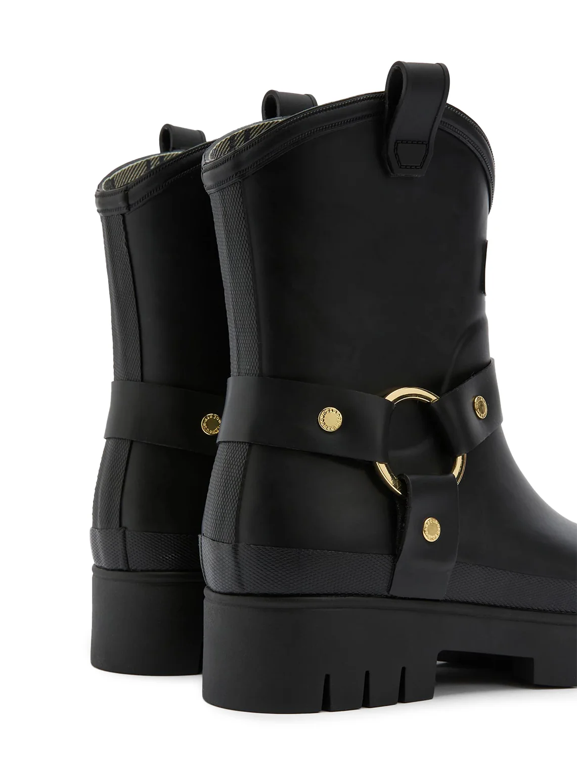 elley harness welly in black - Image 3