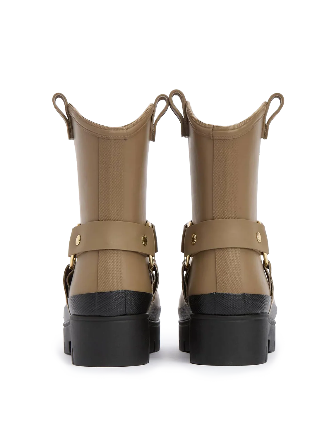 elley harness welly in military brown - Image 3
