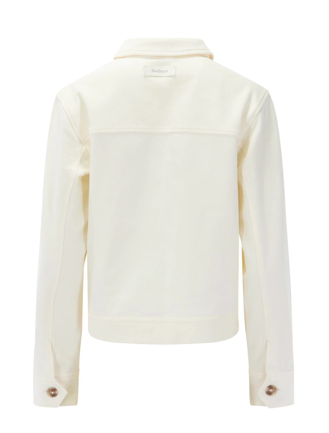 kirby overshirt in ecru - Image 3