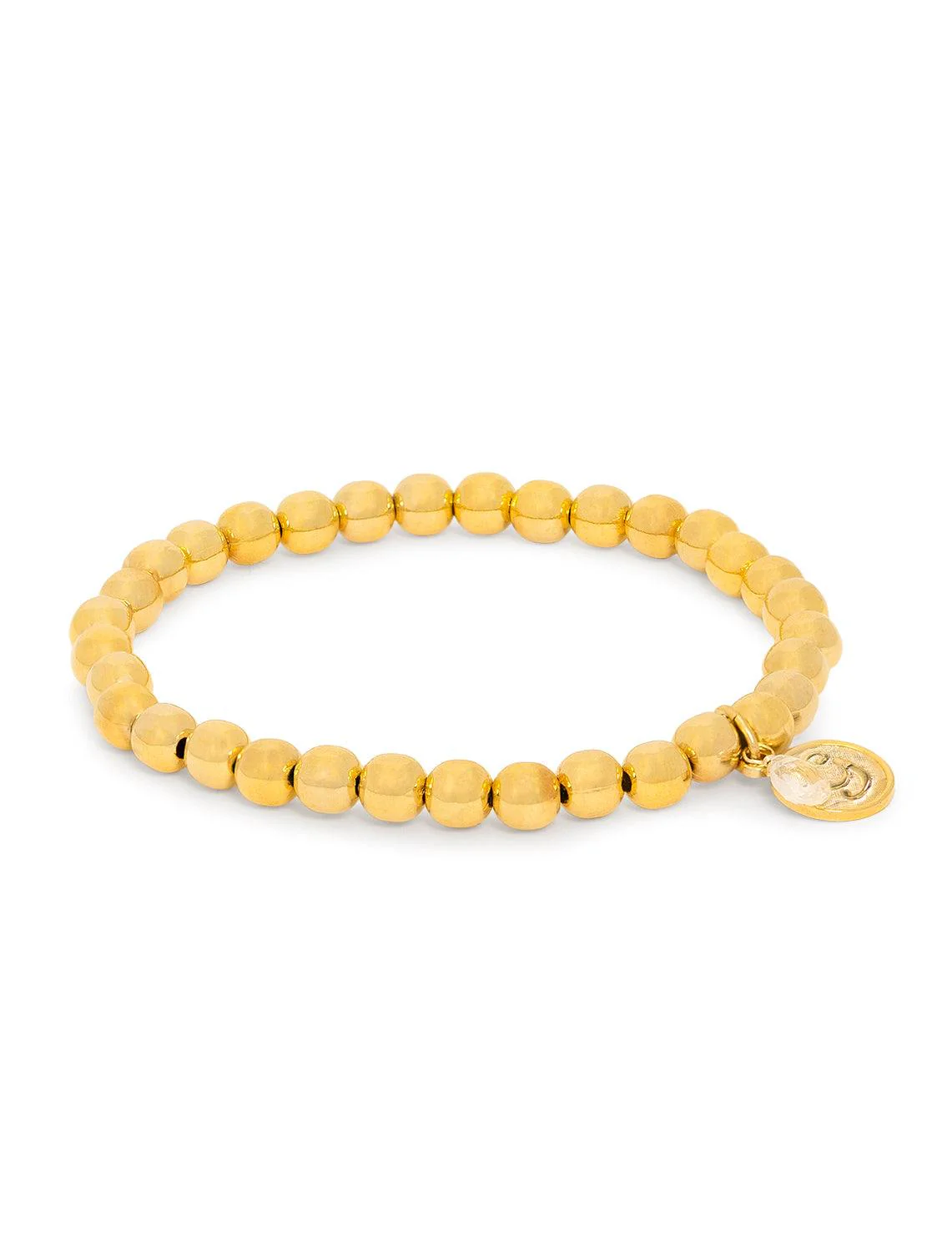 beaded monogram bracelet | G