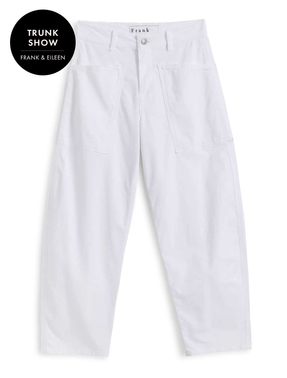 bray everyday barrel pant in white - Image 3