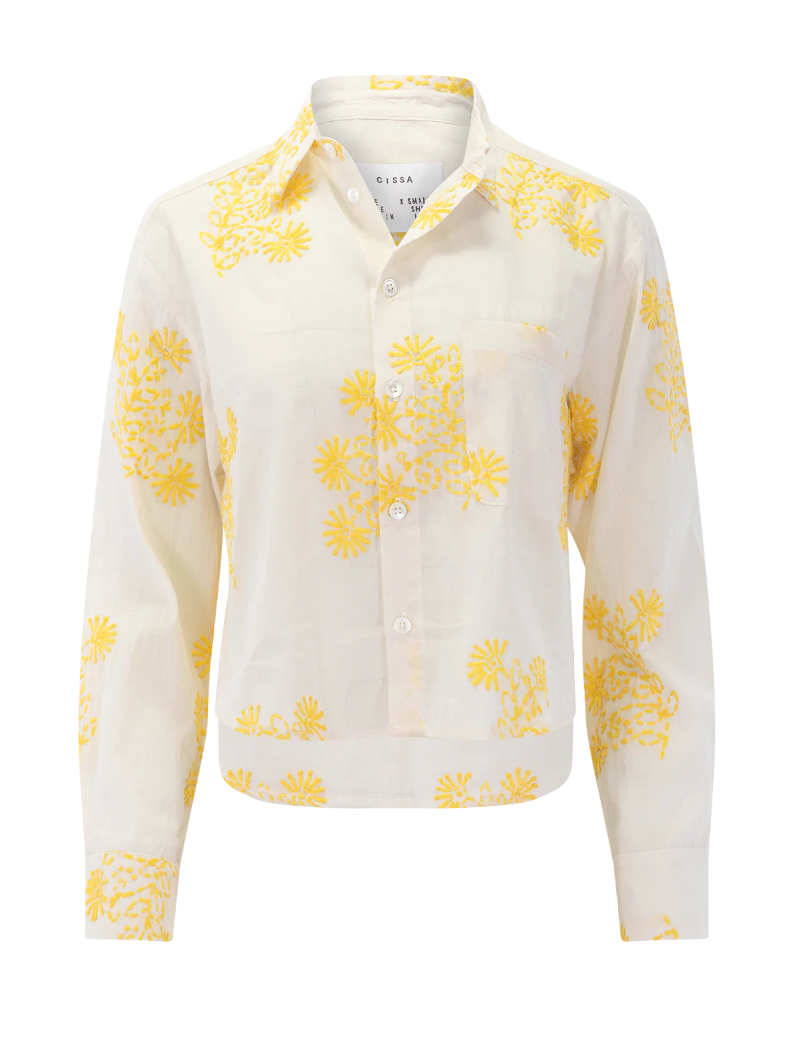 the belle in yellow handstitch