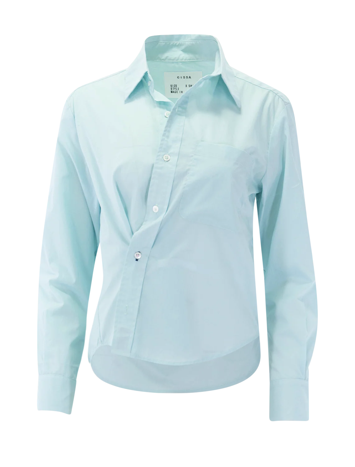 the daily shirt in duck egg blue