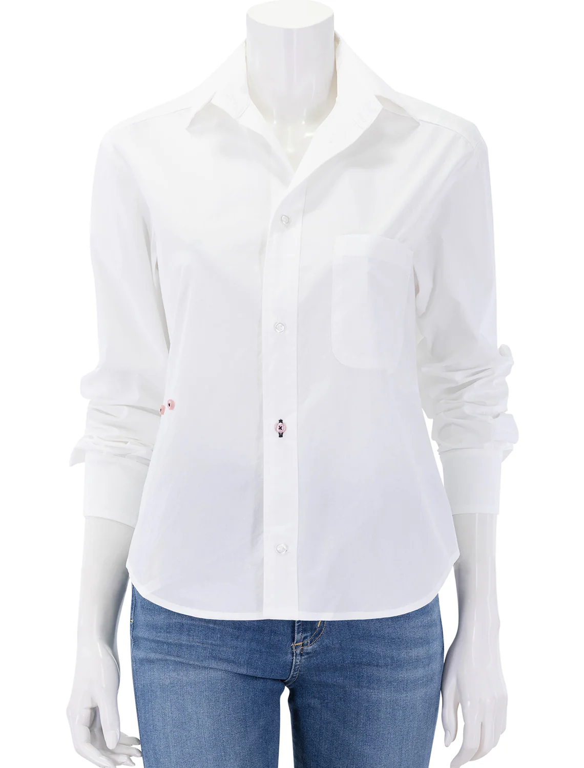 the daily shirt in white - Image 5