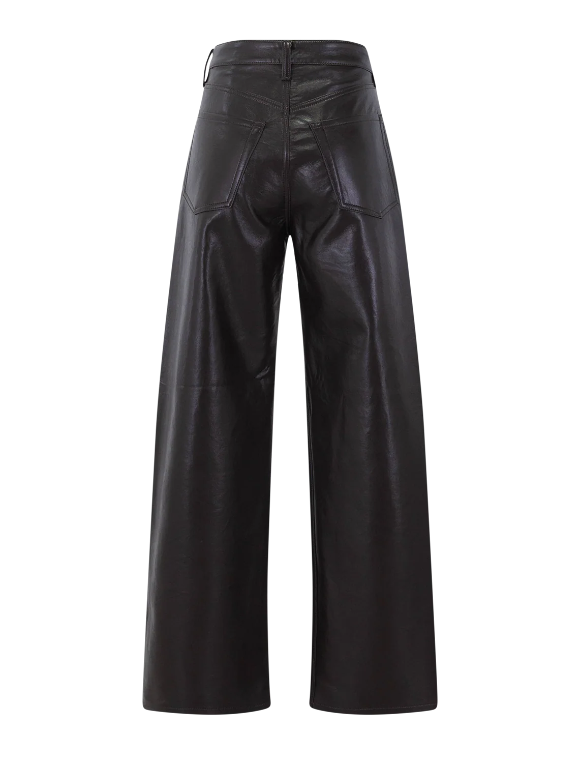 ayla in chocolate leather - Image 3