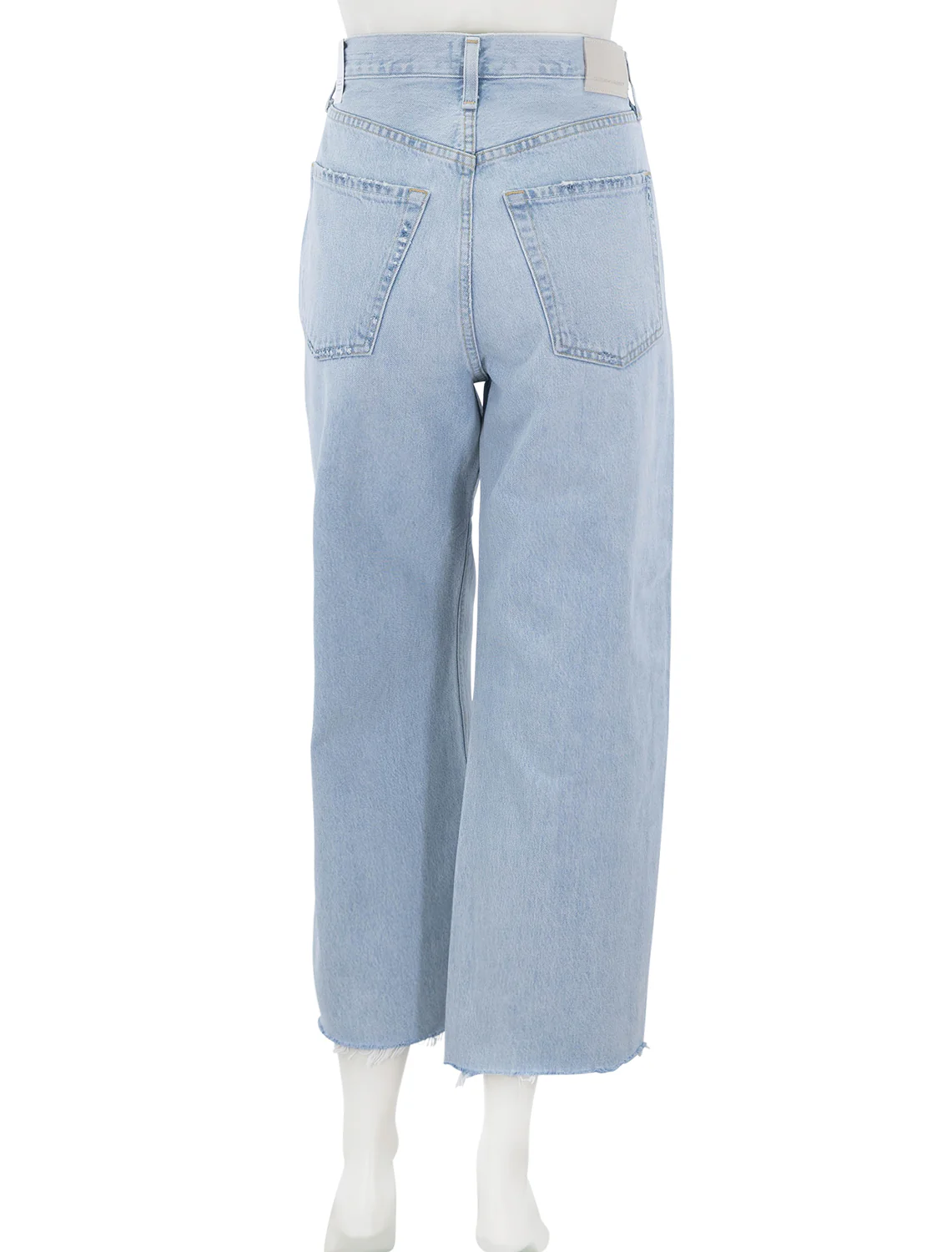ayla raw hem crop in sailor - Image 5
