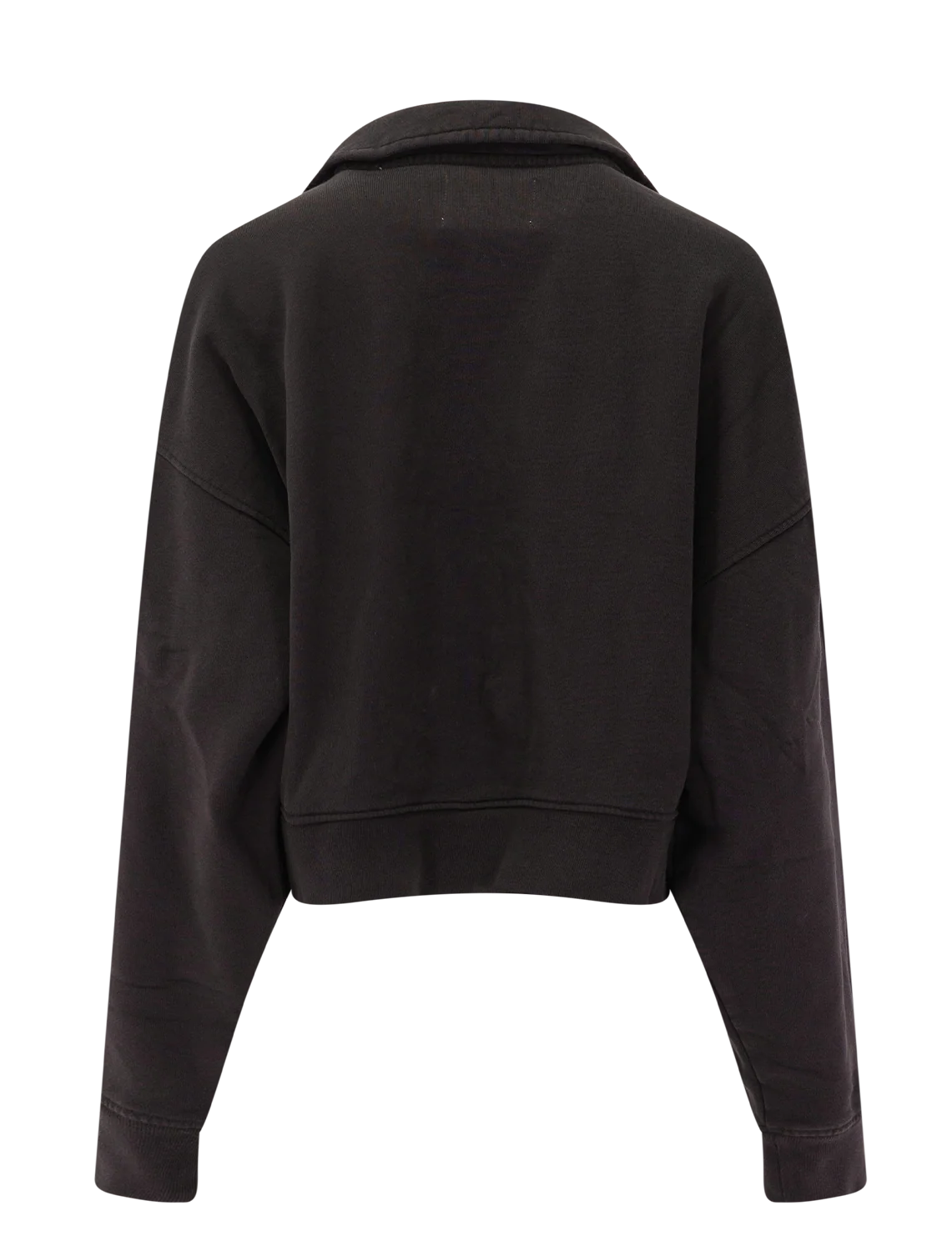 mirelle funnel neck sweatshirt in chocolate - Image 2