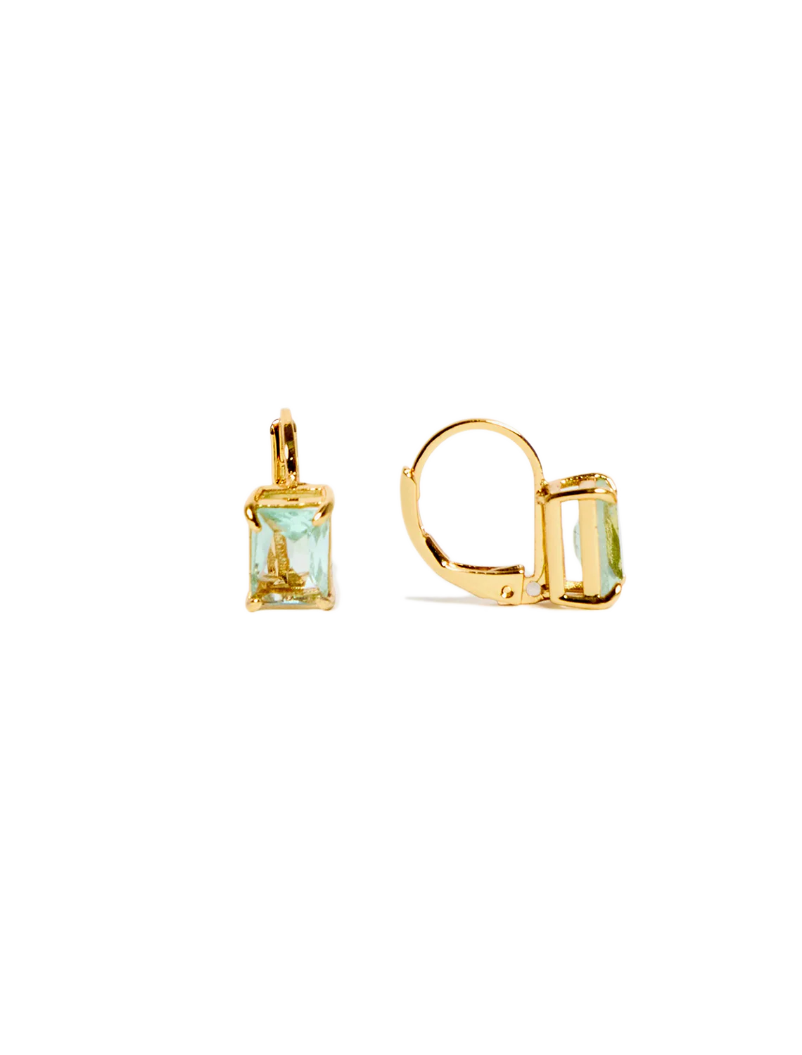 bijoux bead earrings in mint
