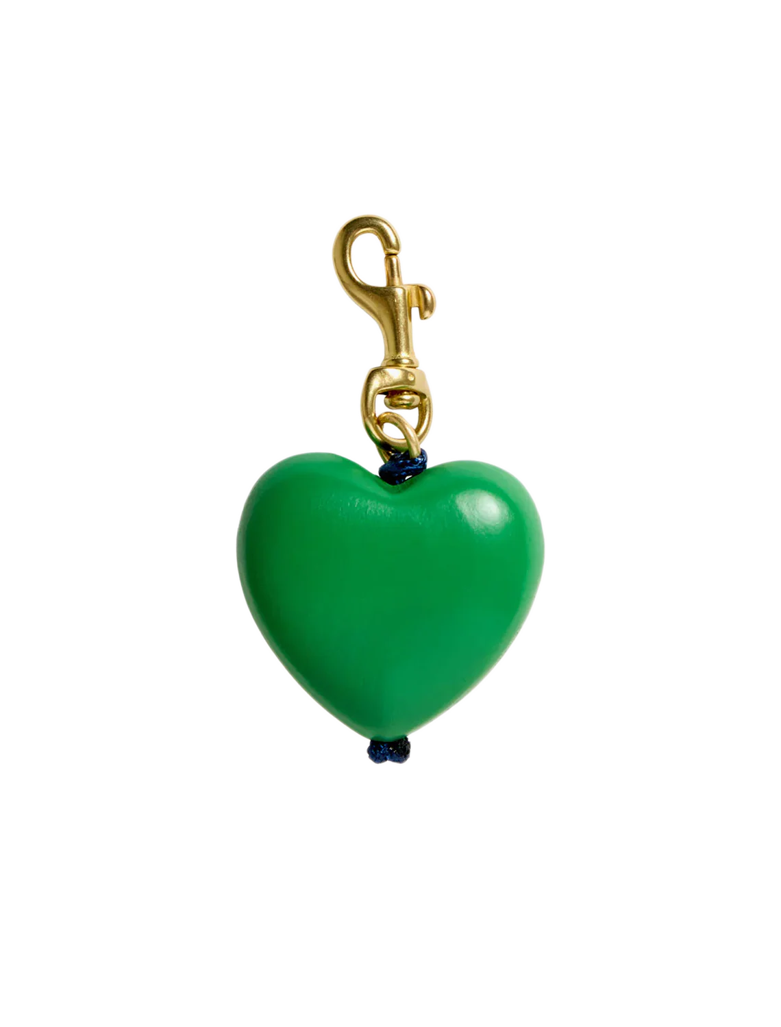grande heart fob in emerald