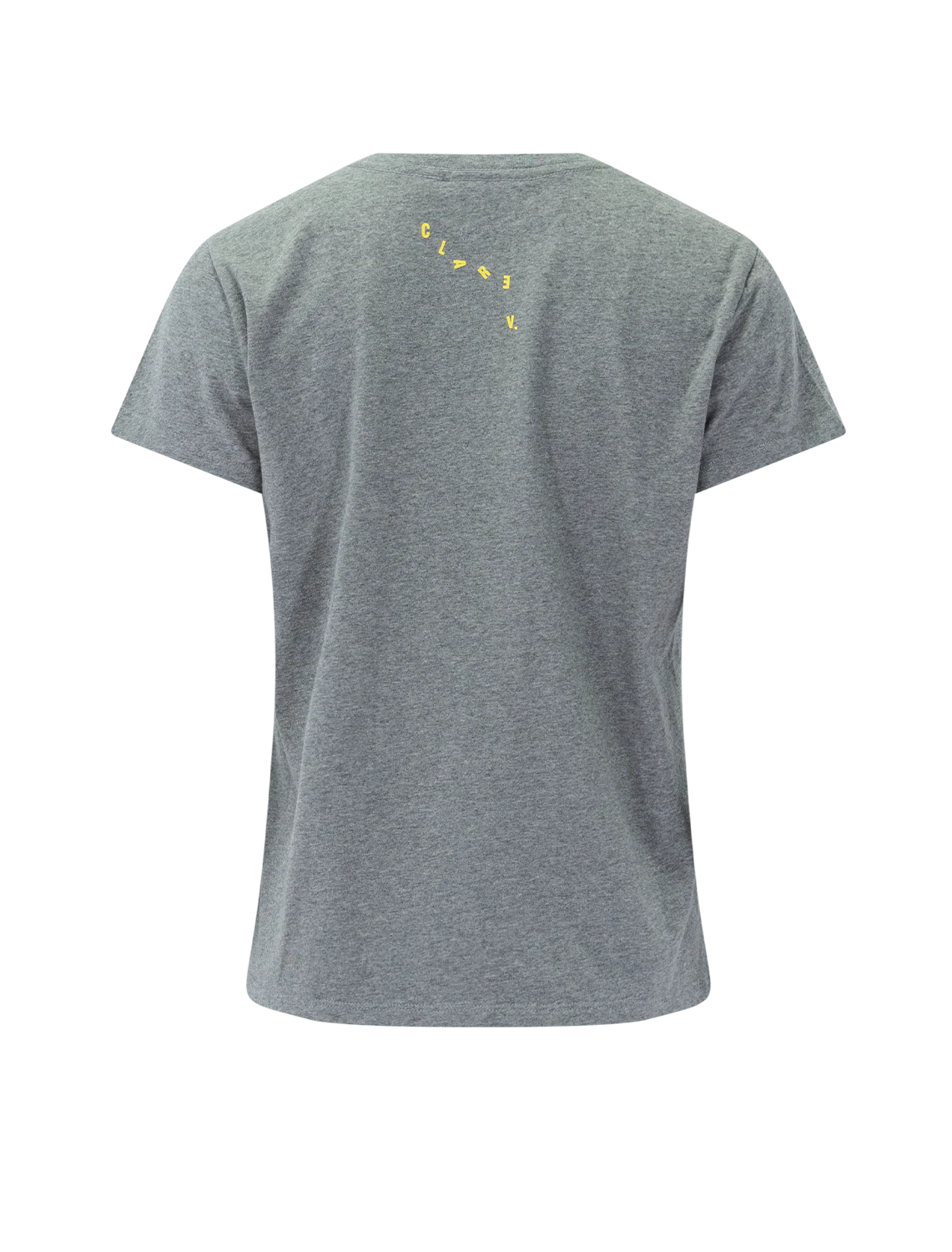 liberez les sardines tee in grey melange and marigold - Image 3