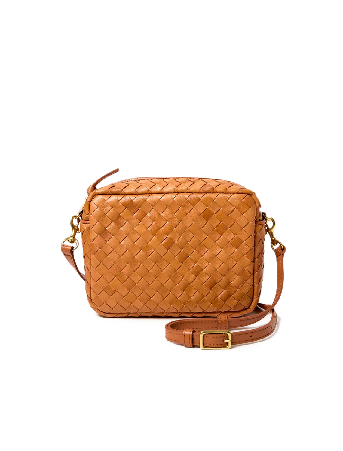 midi sac in natural diagonal woven