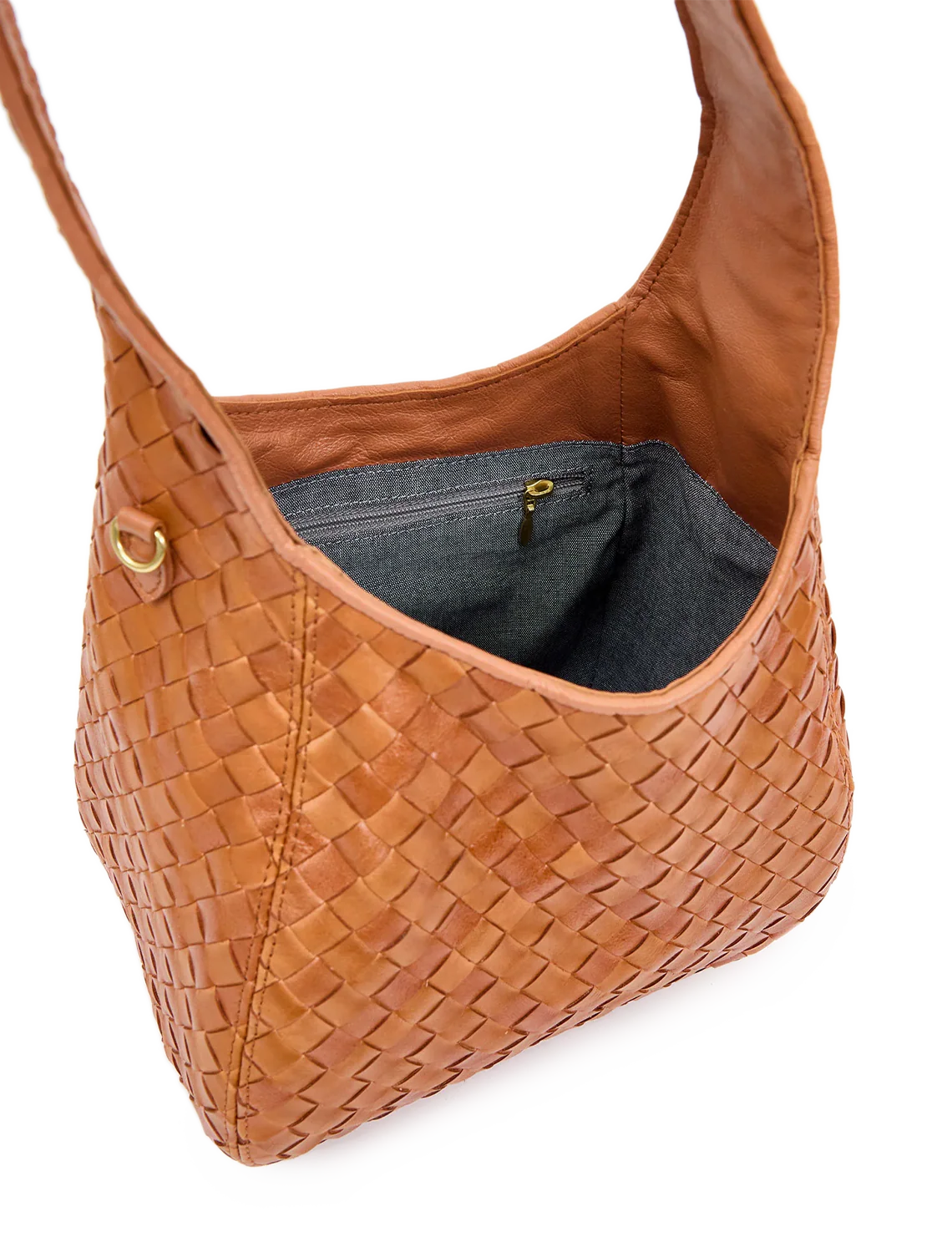 petit bando in natural woven diagonal - Image 4