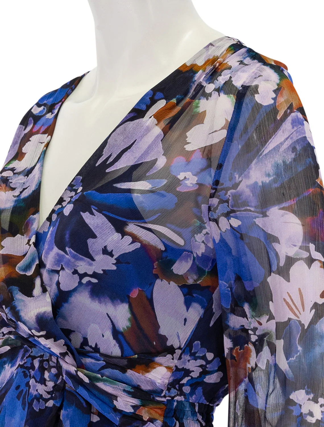 michelle blouse in topaz multi - Image 3