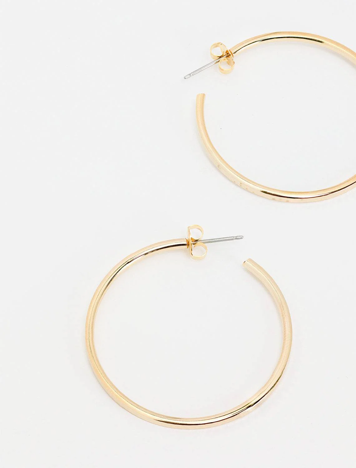 disco ball hoops in gold - Image 2
