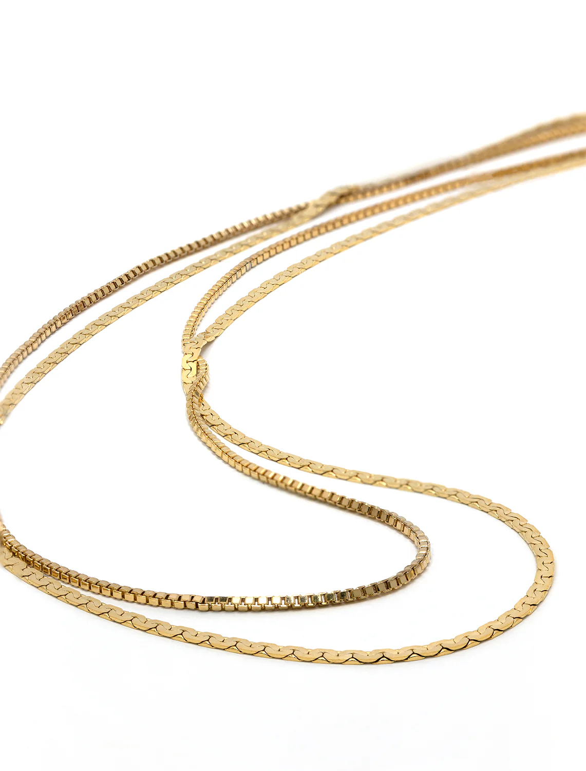 double dainty disco necklace - Image 2