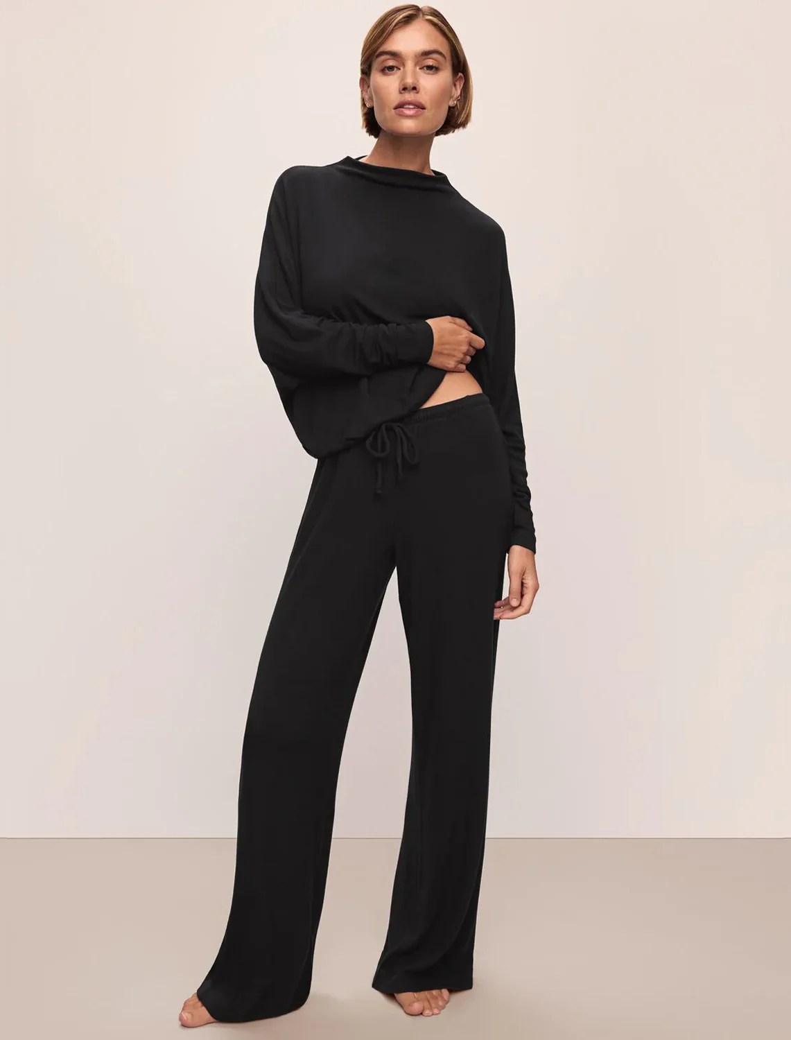 cozy time pant in black - Image 2