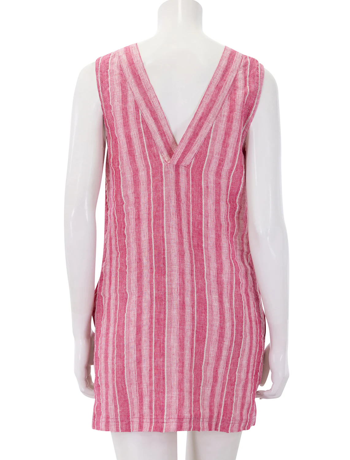 azure dress in granita stripe - Image 5