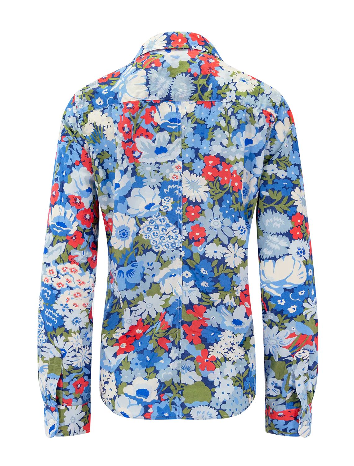 barry in blue, red and green floral - Image 2