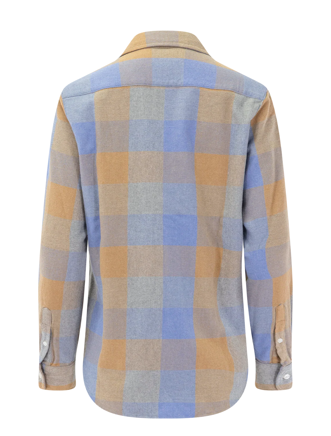 eileen in large blue and camel check - Image 3
