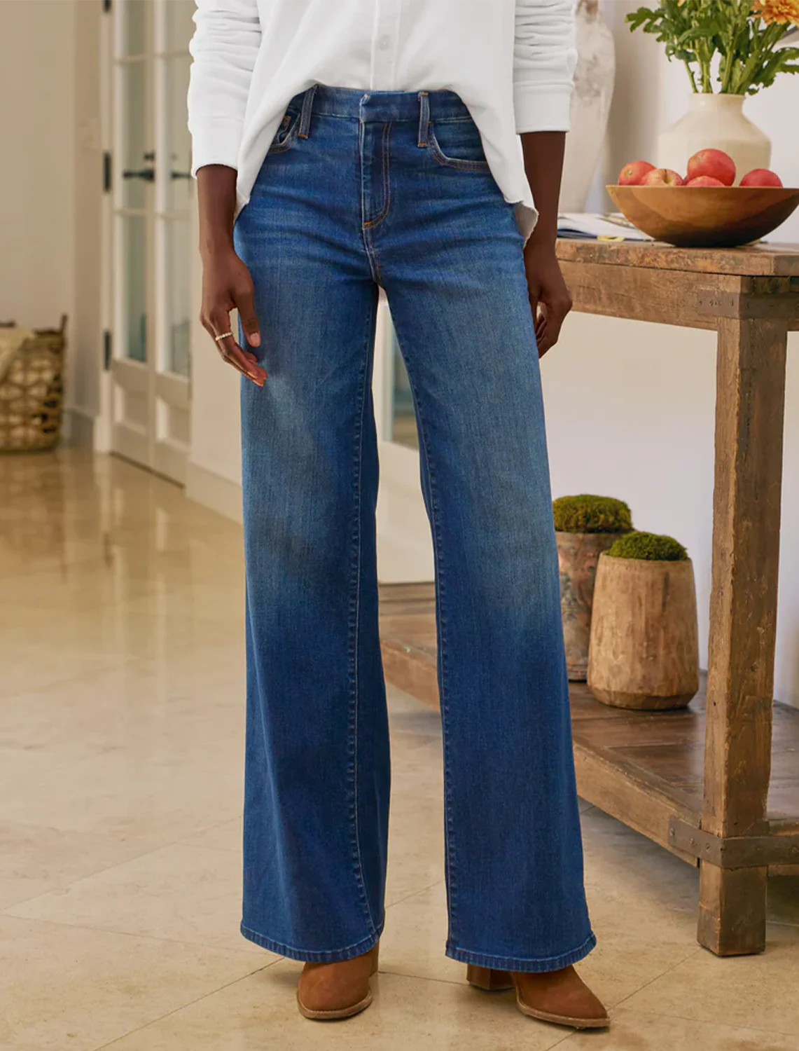 east galway 32" denim in 1999 wash - Image 2