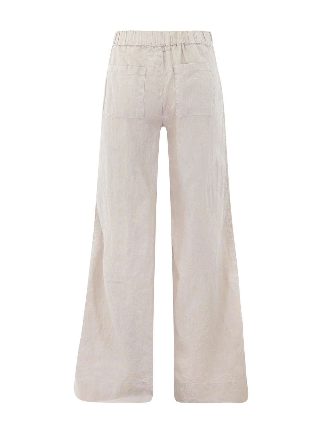madeline linen pants in sand - Image 3