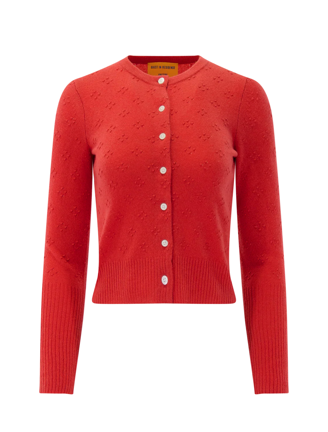 compass jane cardigan in scarlet