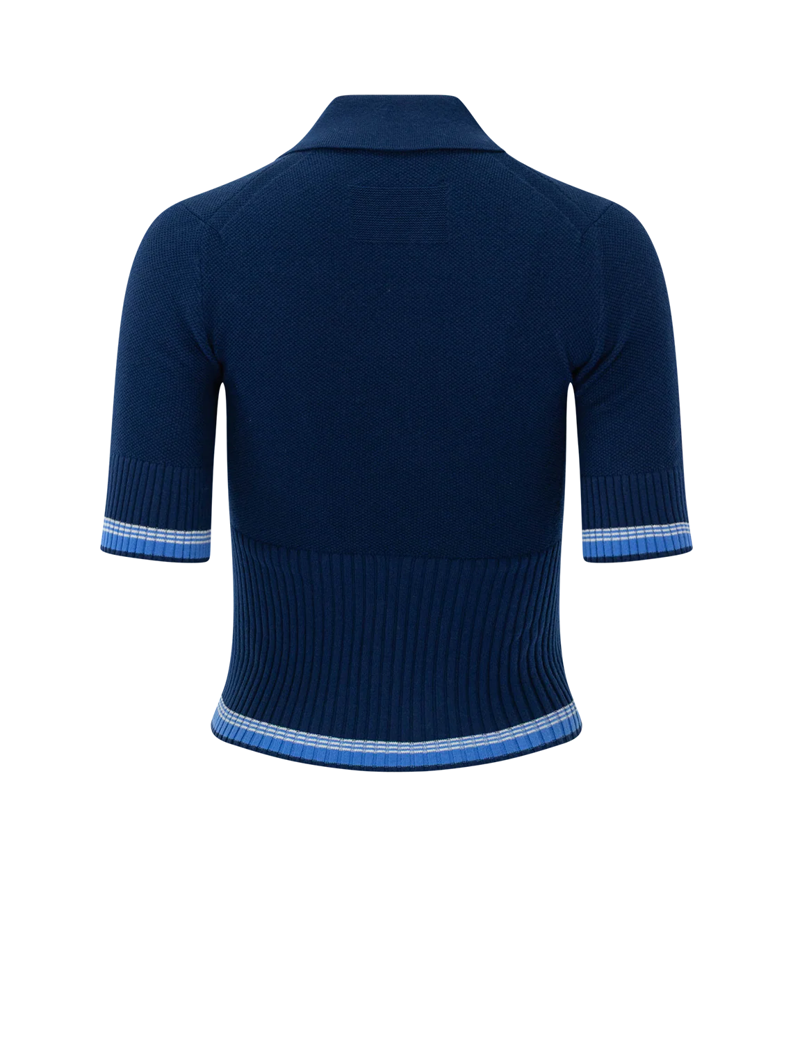 marcella polo in navy - Image 3