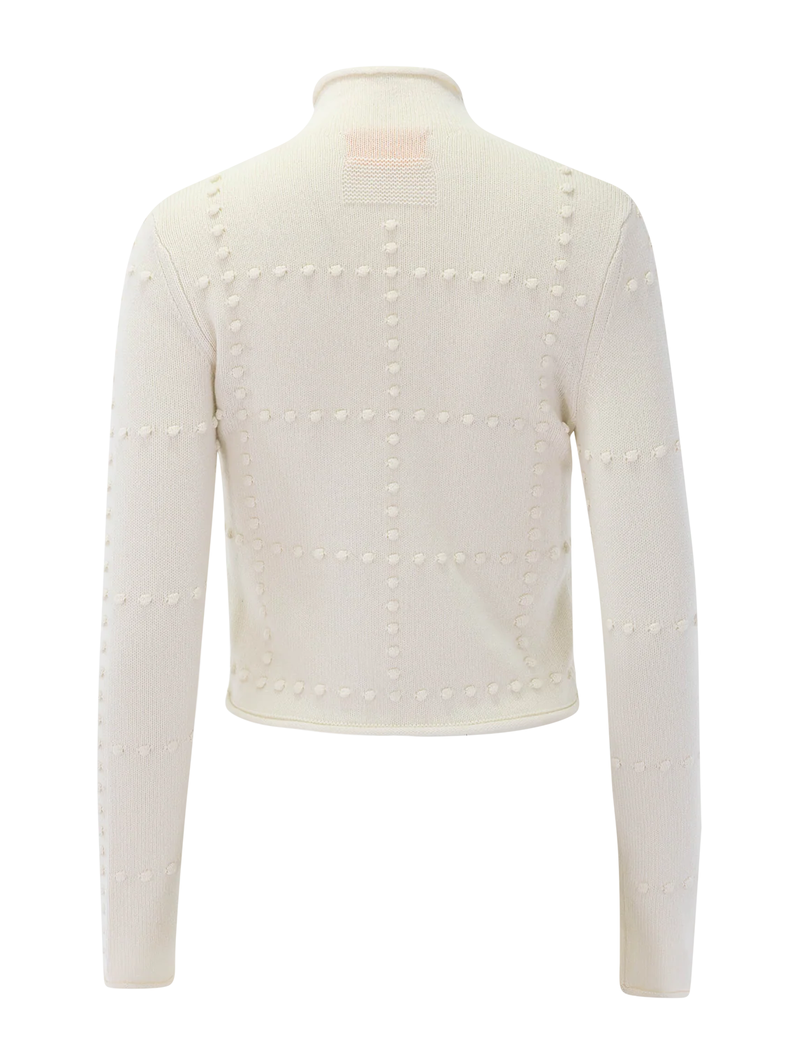popcorn sweater in cream - Image 3