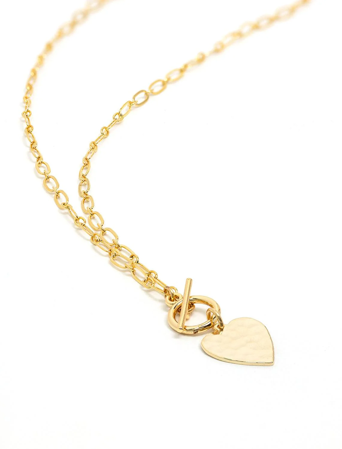 heart and toggle necklace - Image 2