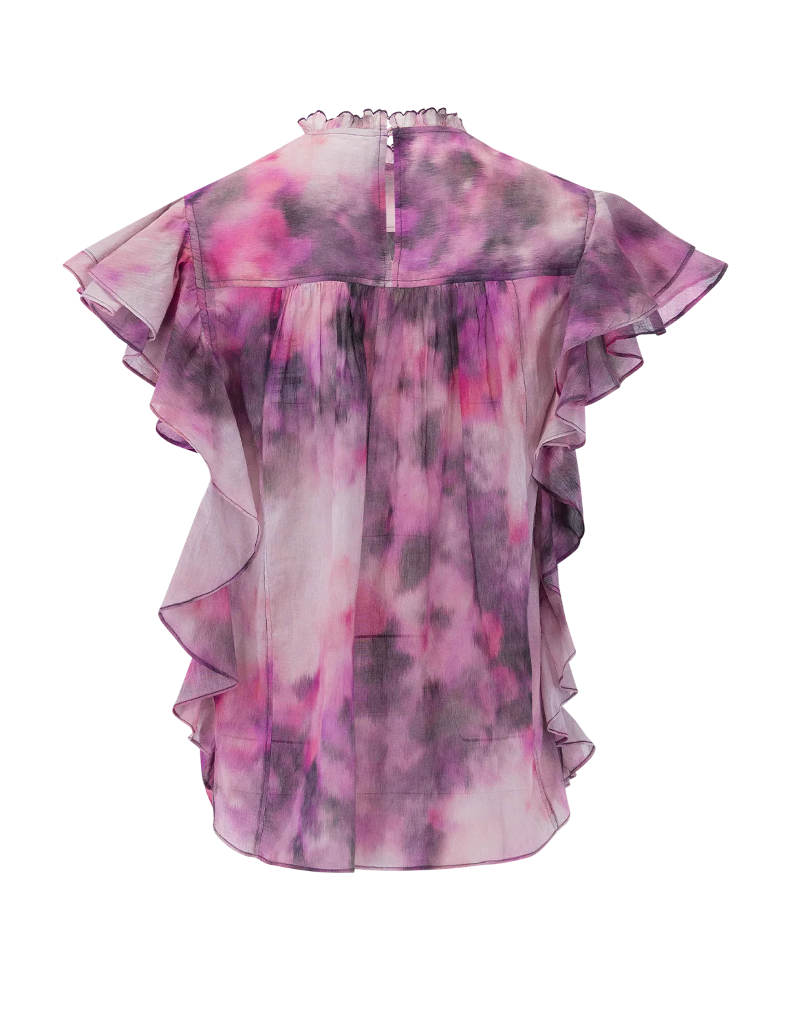 daliyane top in pink tie dye - Image 2