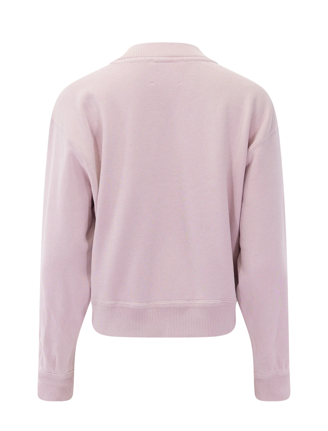 embroidered logo simony sweatshirt in light pink - Image 3
