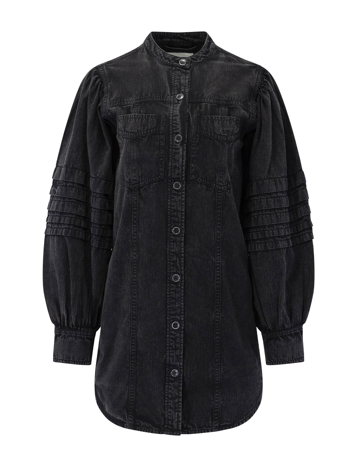 moe dress in faded black - Image 3