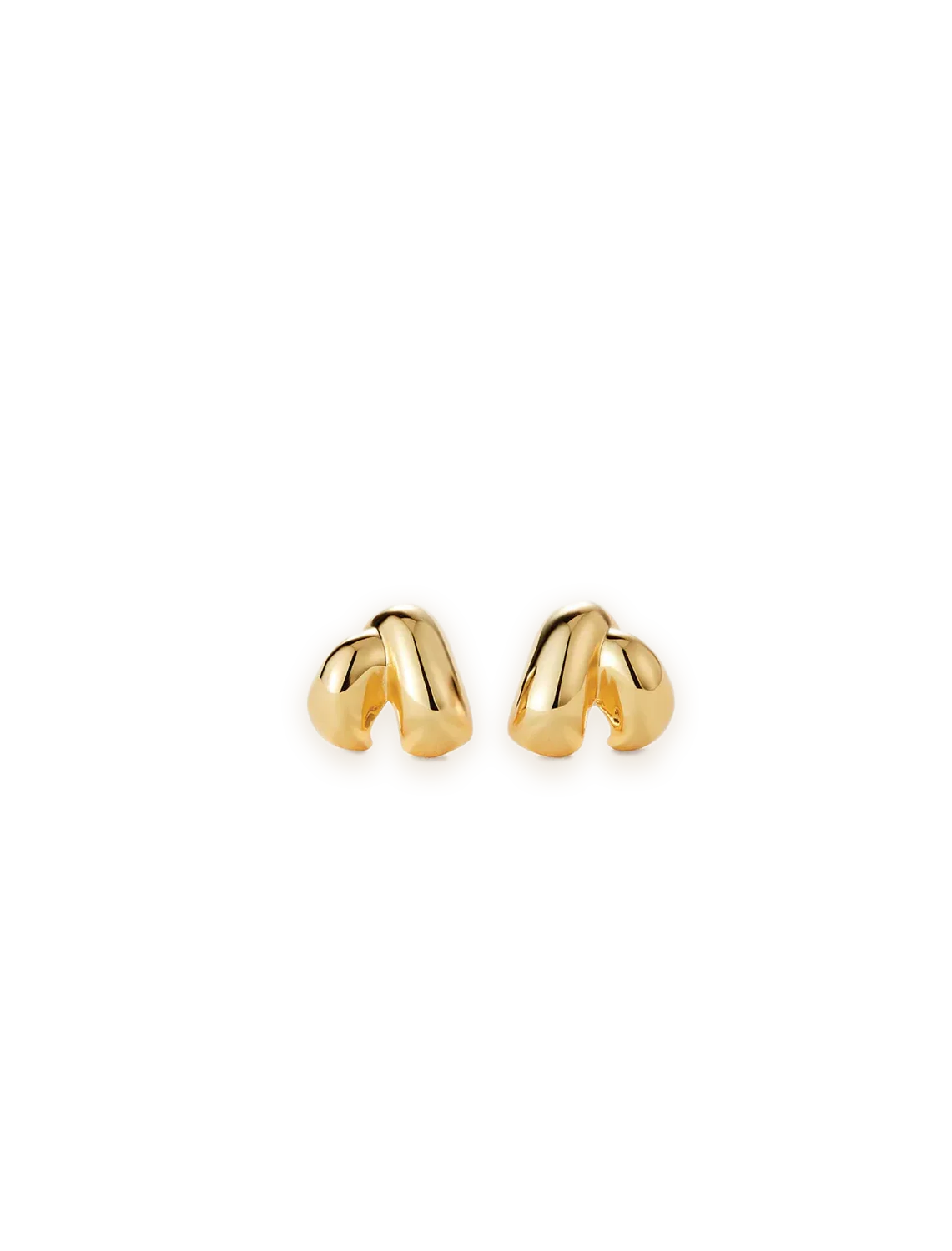 beatrix earrings in gold