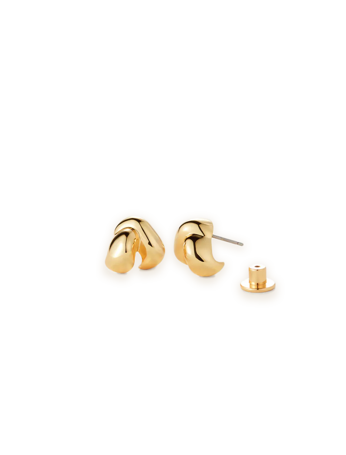 beatrix earrings in gold - Image 3