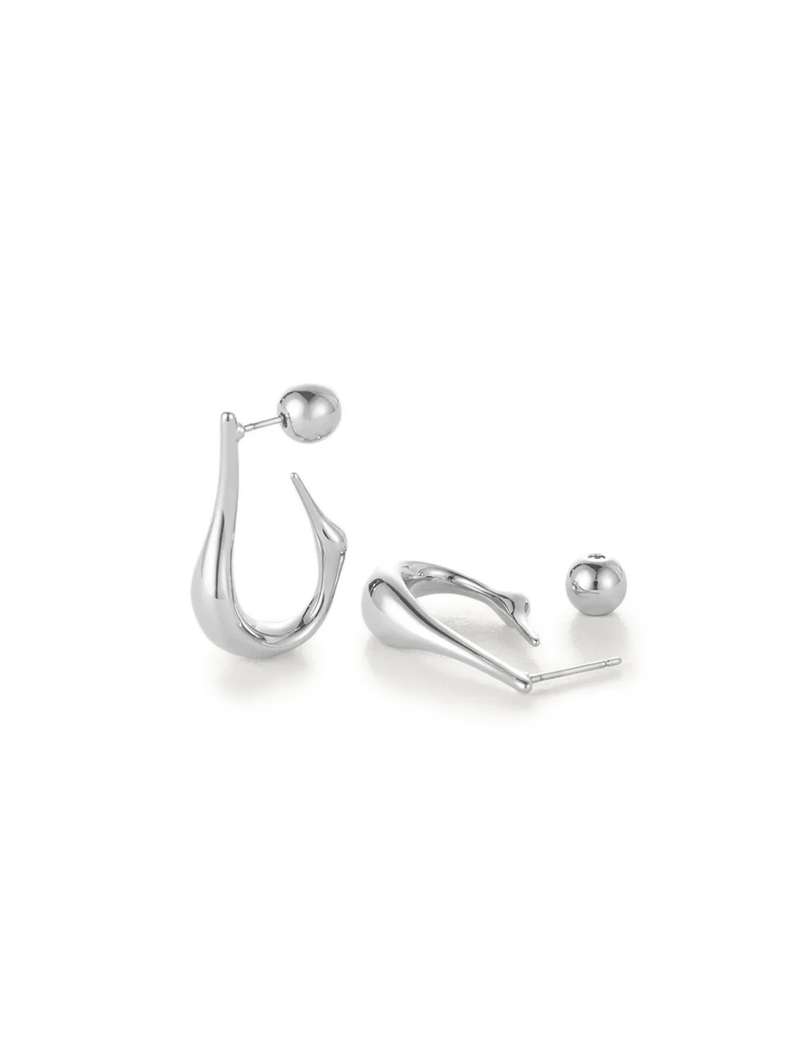 colette small earrings in silver