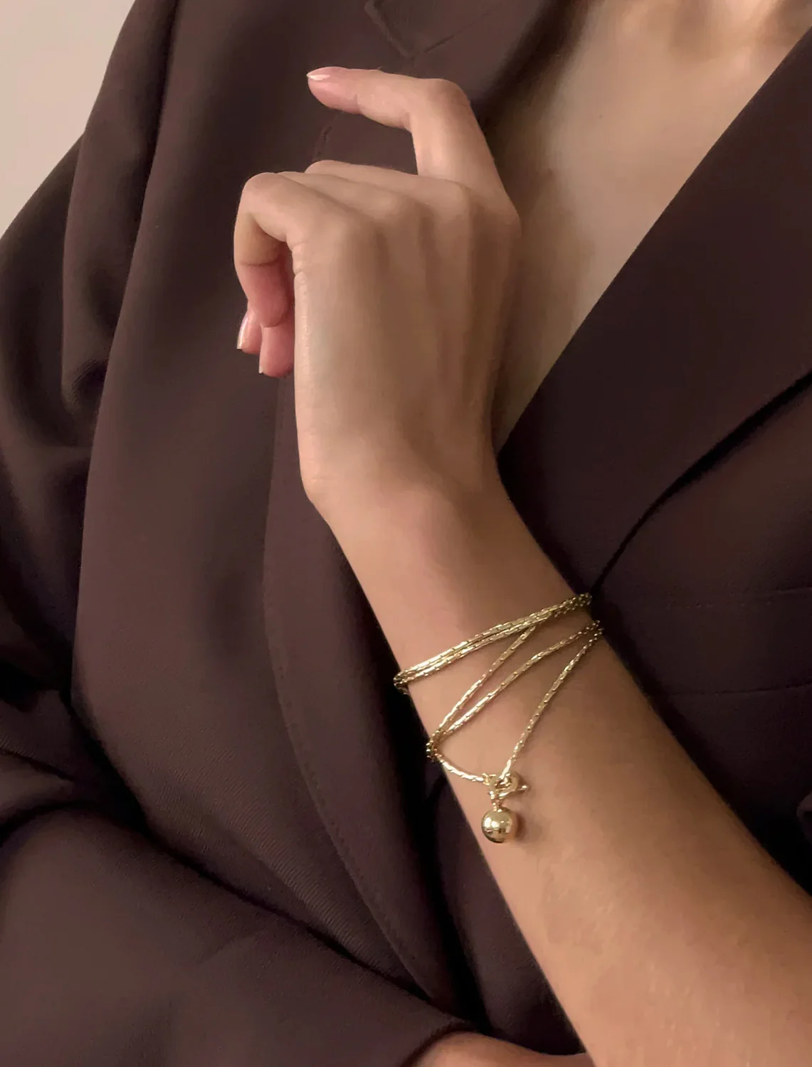 constance wrap necklace and bracelet - Image 3
