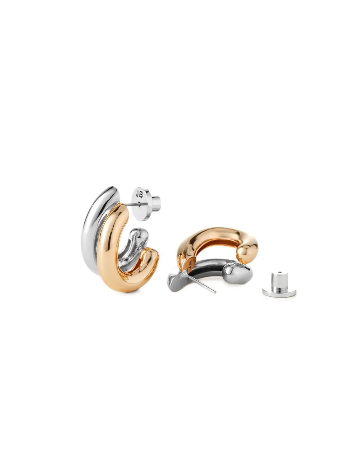florence earrings in two tone - Image 3