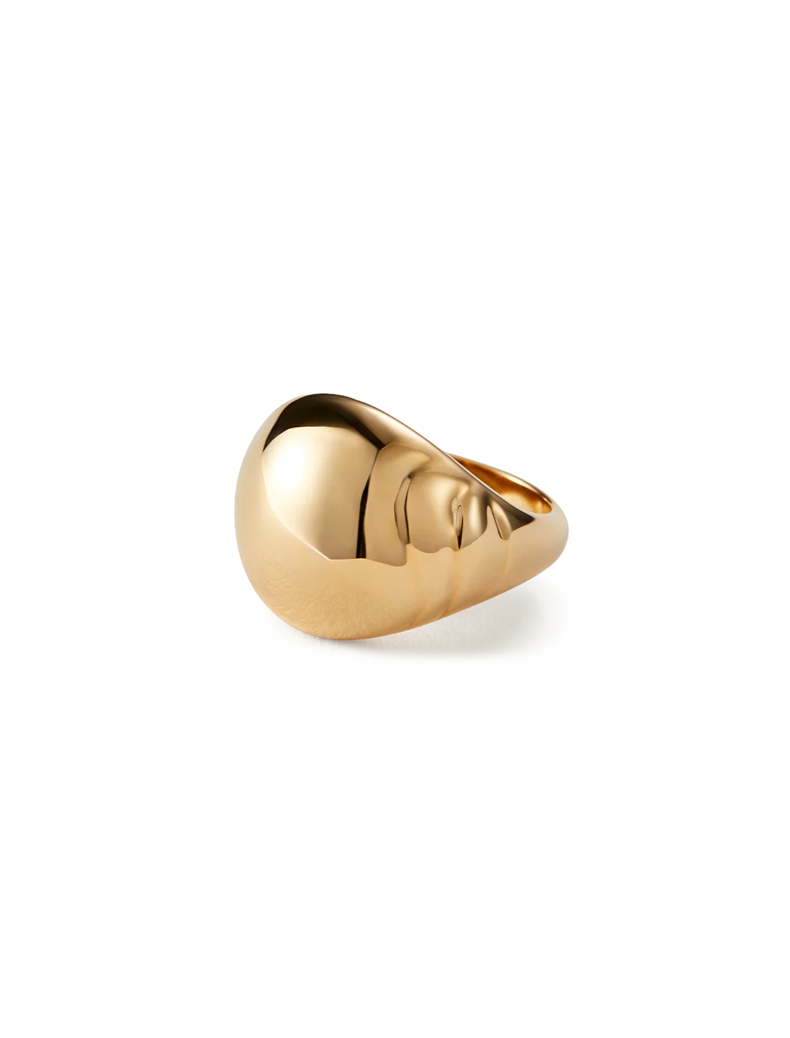 nelle ring in gold