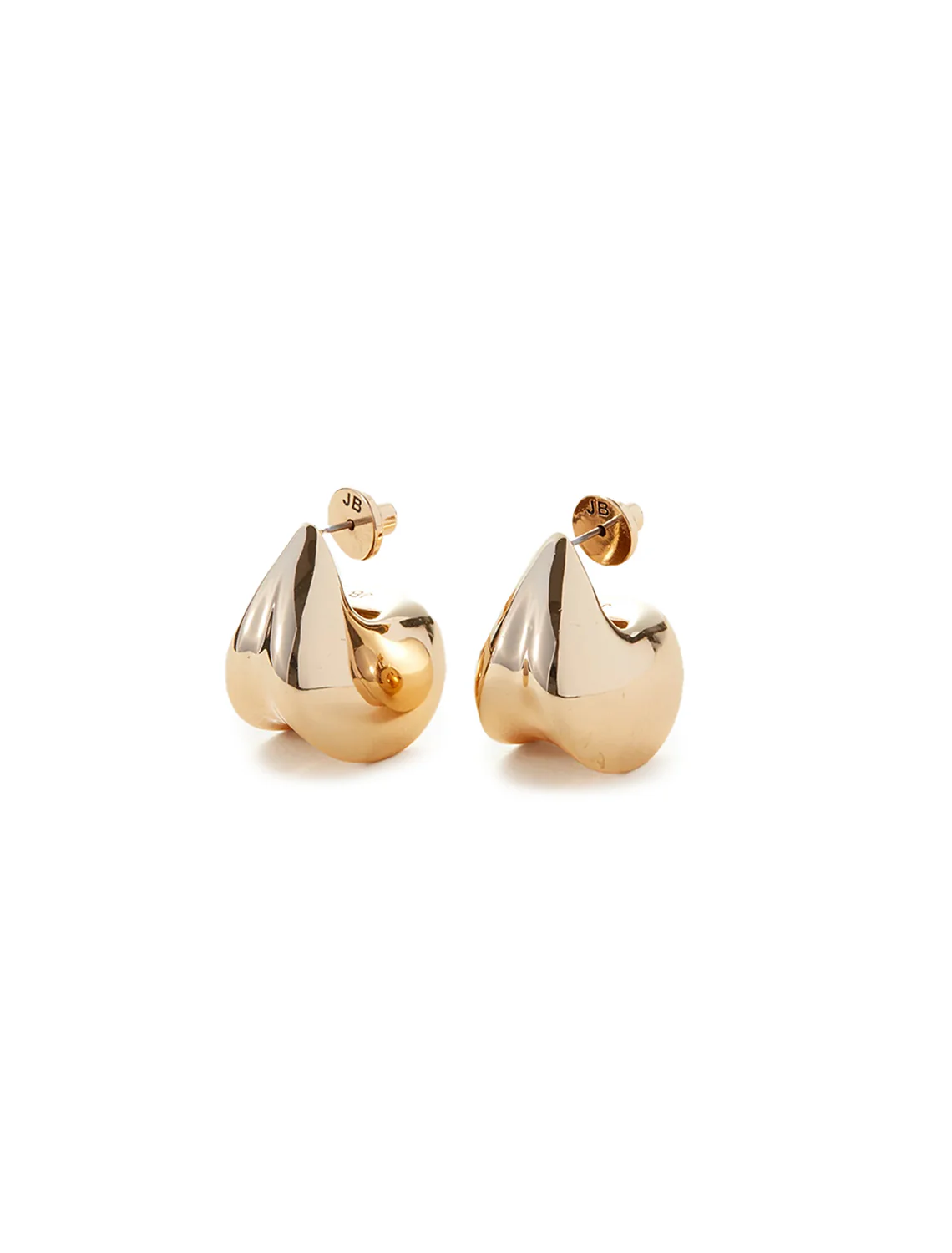 nouveaux puff earrings in gold - Image 3