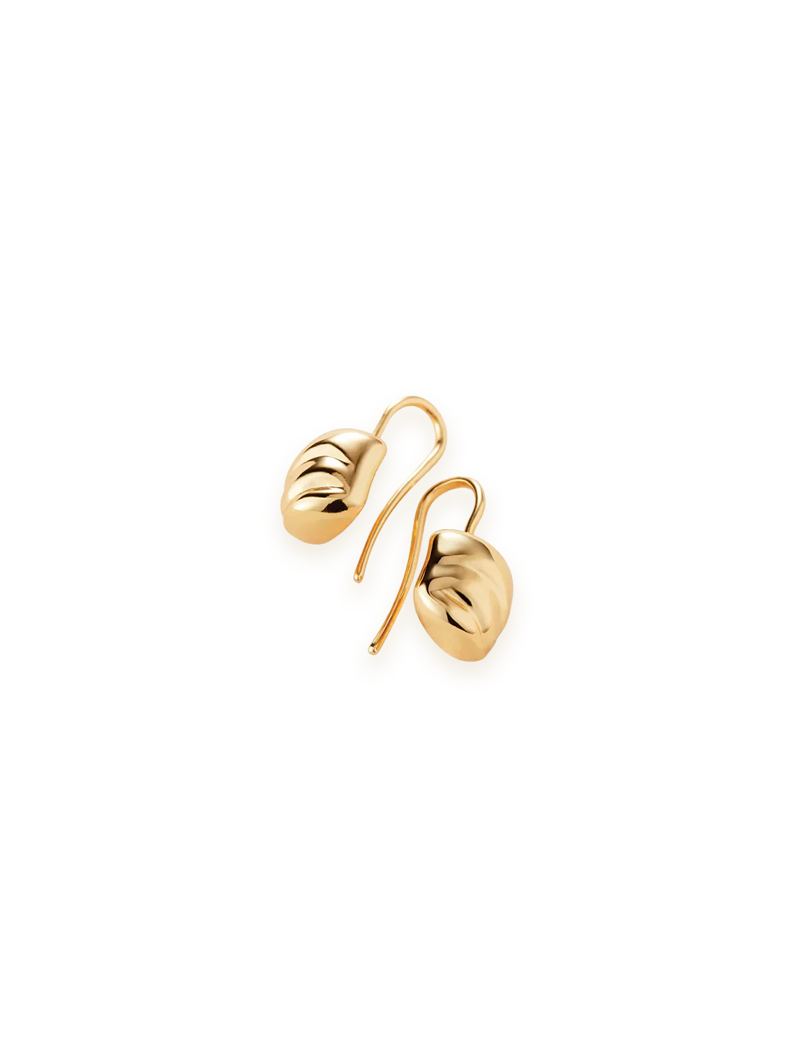 rue drop earrings in gold - Image 3